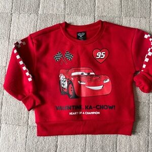 Kids Red Lightning McQueen Sweatshirt by Disney